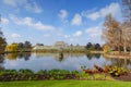 Palm House, an iconic Victorian glasshouse that recreates a rainforest climate located at Kew Garden, England Royalty Free Stock Photo