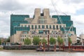 The SIS Building, the headquarters of the Secret Intelligence Service (SIS, MI6) Royalty Free Stock Photo