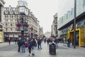 The Swiss Glockenspiel, free-standing clock located west of Leicester Square in city of Westminster, central London