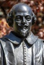 William Shakespeare Bust on Love Lane in London, UK