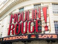 Moulin Rouge musical theatre show at PICCADILLY THEATRE, London. Royalty Free Stock Photo