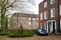 LONDON, UK - April, 13: View of a Luxurious English Town House Royalty Free Stock Photo