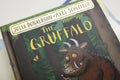LONDON, UK - August 2021: Close up of the gruffalo childrens book cover