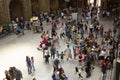 LONDON,UK. August 22, 2019 - Many people at the Famous Natural History Museum in London. Travel in United Kingdom