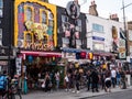 LONDON, UK - AUGUST, 31 2018: Street life in Camden Town, a fam Royalty Free Stock Photo
