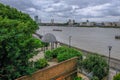 London, UK - August 20, 2017: View of the Mc Dougall Gardens on the Isle of Dogs