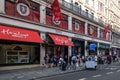 The famous Hamleys toy store in London