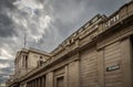 London, UK: The Bank of England on Threadneedle Street Royalty Free Stock Photo