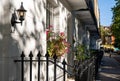 London, UK: Brompton Square, a residential road close to Brompton Road