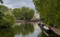 London, UK: Canal boats at Little Venice Royalty Free Stock Photo