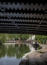 London, UK: Canal boats at Little Venice Royalty Free Stock Photo