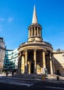 All Souls Church in London, hdr Royalty Free Stock Photo