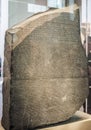 Rosetta stone at British Museum in London (hdr)