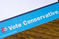 Vote Conservative Leaflet