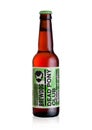 LONDON, UK - DECEMBER 15, 2017: Bottle of Dead Pony Club pale ale, from the Brewdog brewery on white. Royalty Free Stock Photo