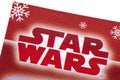 Star Wars Logo in a Catalogue Royalty Free Stock Photo