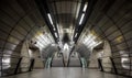 London UK - Decemeber 28, 2018: Southwark London Underground Tube Station