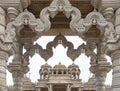 Entrance archway of The Shree Sanatan Hindu Mandir Hindu Temple (The Shri Sanatan Hindu Temple