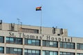 St Thomas` Hospital in London Royalty Free Stock Photo