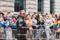 Gay Bikers Motorcycle Club celebrating London LGBTQ Pride Parade