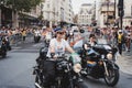Gay Bikers Motorcycle Club celebrating London LGBTQ Pride Parade