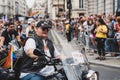 Gay Bikers Motorcycle Club celebrating London LGBTQ Pride Parade