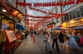 London, UK: Gerard Street in London\'s Chinatown Royalty Free Stock Photo