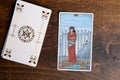 Minor Arcana of Swords, classic card of Rider Waite deck