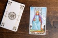 Minor Arcana of Swords, classic card of Rider Waite deck