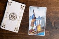 Minor Arcana of Swords, classic card of Rider Waite deck