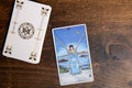 Minor Arcana of Swords, classic card of Rider Waite deck