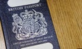 Old British Passport Royalty Free Stock Photo