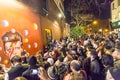 LONDON, UK - JANUARY 11TH 2016: Fans paying tribute to David Bowie after his death