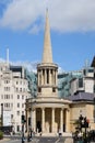 All Souls Langham Place church on sunny summer day Royalty Free Stock Photo