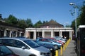 London, UK - July 22, 2012: Brent Cross underground station located in north-west London.