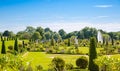 English garden and park Tudors time, Hampton court locates in West London