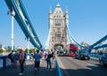 The famous Tower Bridge in London Royalty Free Stock Photo