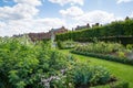 Kitchen garden of Hampton court, Tudors time Royalty Free Stock Photo