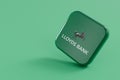 LONDON, UK - July 2023: Lloyds bank company logo. 3D Rendering