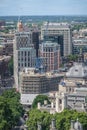 Methodist Central hall, Seen from London Eye, England Royalty Free Stock Photo