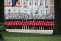 London, UK-July 06, soldier of the royal guard, July 06.2015 in London Royalty Free Stock Photo