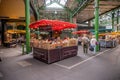 Views inside London\'s famous Borough Market