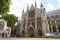 LONDON, UK - JULY 15, 2022: Westminster Abbey facade in London, England Royalty Free Stock Photo