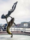 LONDON/UK - JUNE 15 : The David Wayne Sculpture Girl with the Do