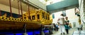 The historic Prince Frederick barge on display in the National Maritime Museum in London Royalty Free Stock Photo