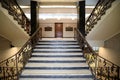 Interior details of the former Hornsey Town Hall in north London, designed by New Zealand architect Royalty Free Stock Photo