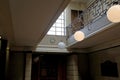Interior details of the former Hornsey Town Hall in north London, designed by New Zealand architect Royalty Free Stock Photo