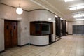 Interior details of the former Hornsey Town Hall in north London, designed by New Zealand architect Royalty Free Stock Photo