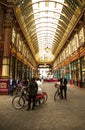 Leadenhall Market in London Royalty Free Stock Photo