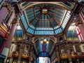 LONDON, UK - JUNE 14 : Leadenhall Market in London on June 14, 2 Royalty Free Stock Photo